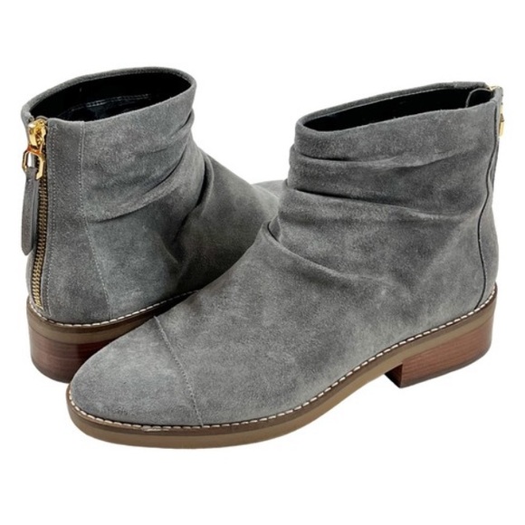Cole Haan Shoes - Gray Suede Ankle Boots